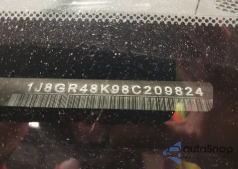 2008 Jeep Grand Cherokee Laredo from USA, damaged, VIN 1J8GR48K98C209824